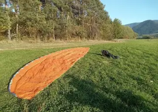 paragliding padák advance so sedačkou Mac hawai
