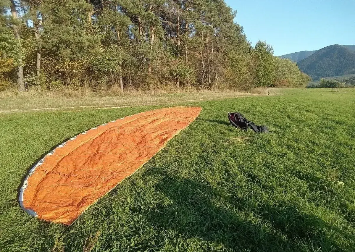paragliding padák advance so sedačkou Mac hawai