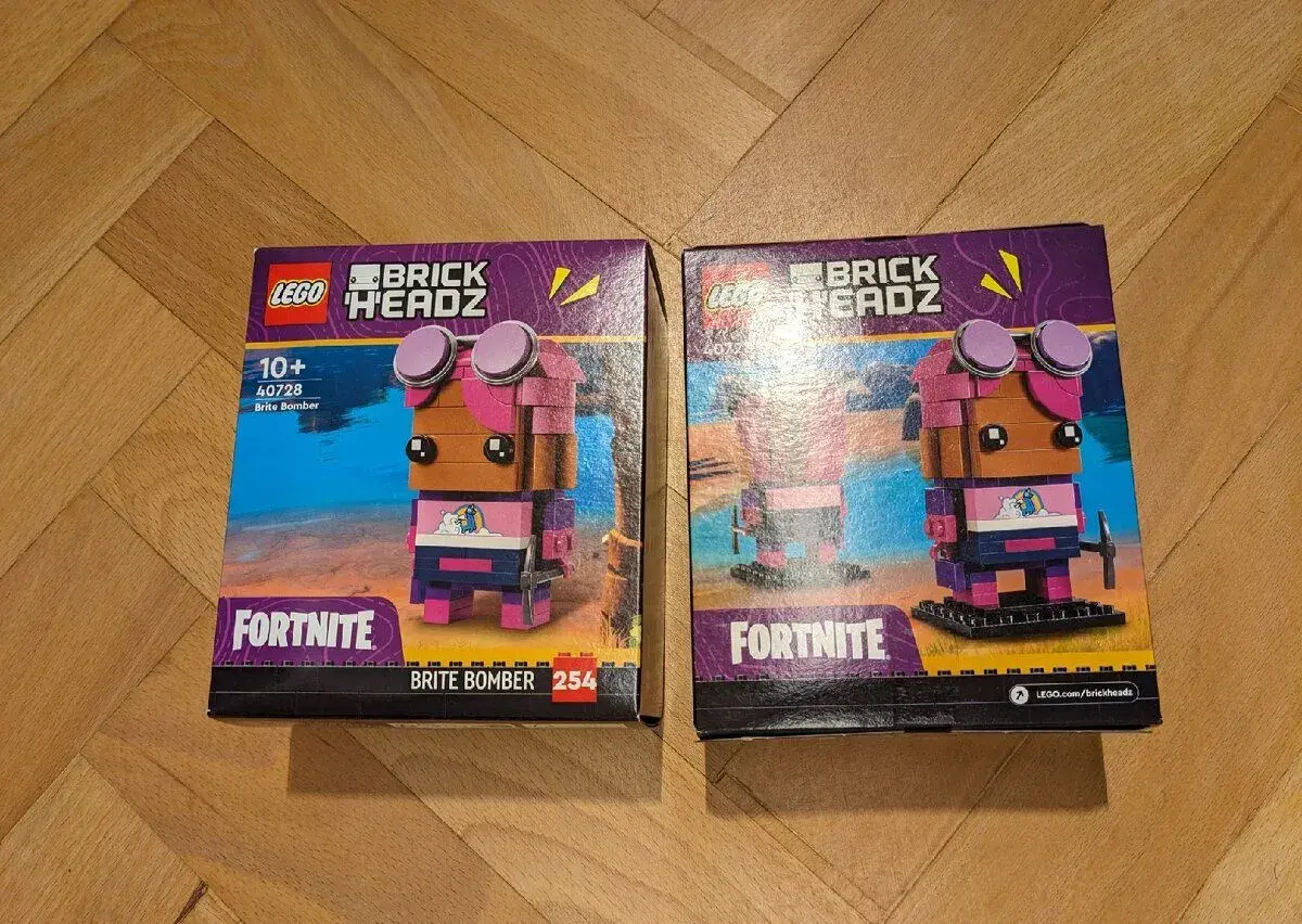 Lego 40728 Bricks Headz Fornite Brite Bomber