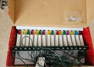 Retro vianočne sviečky