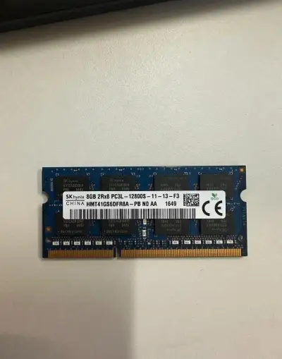 Hynix 8GB DDR3L RAM – HMT41GS6AFR8A-PB - SO-DIMM