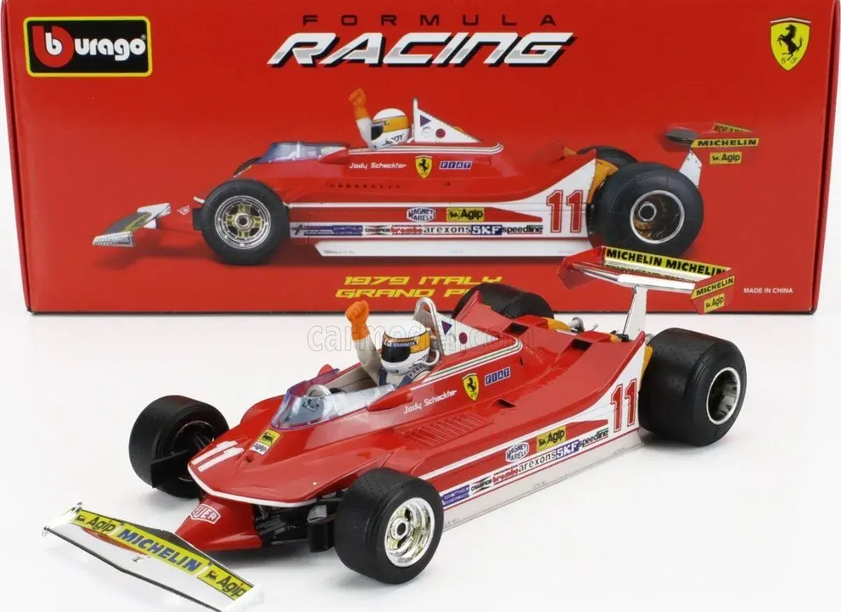 Ferrari 312 T4 - J. Scheckter 1979 Monza - 1:18 Bburago