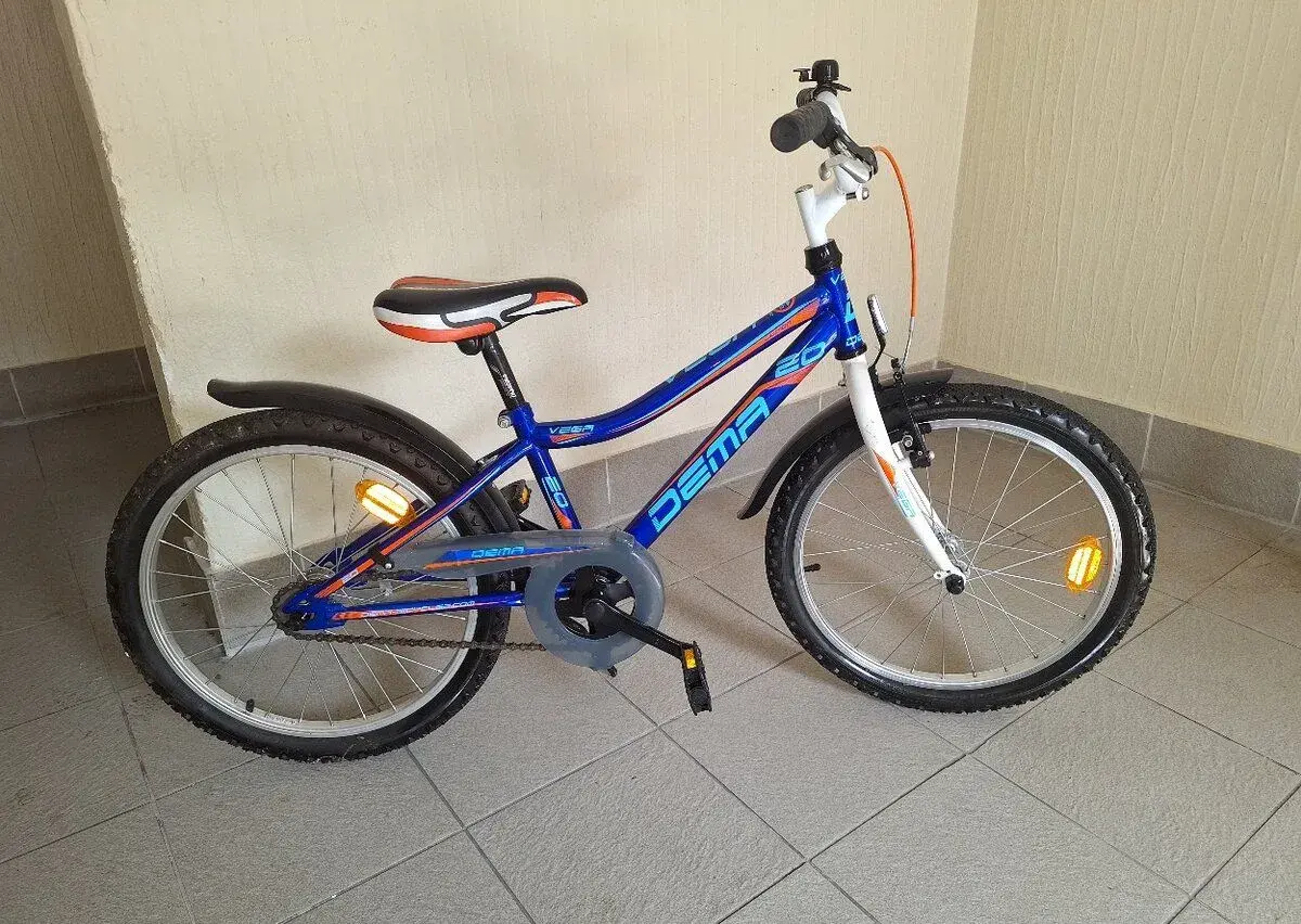 Detský bicykel 20kola Dema modry
