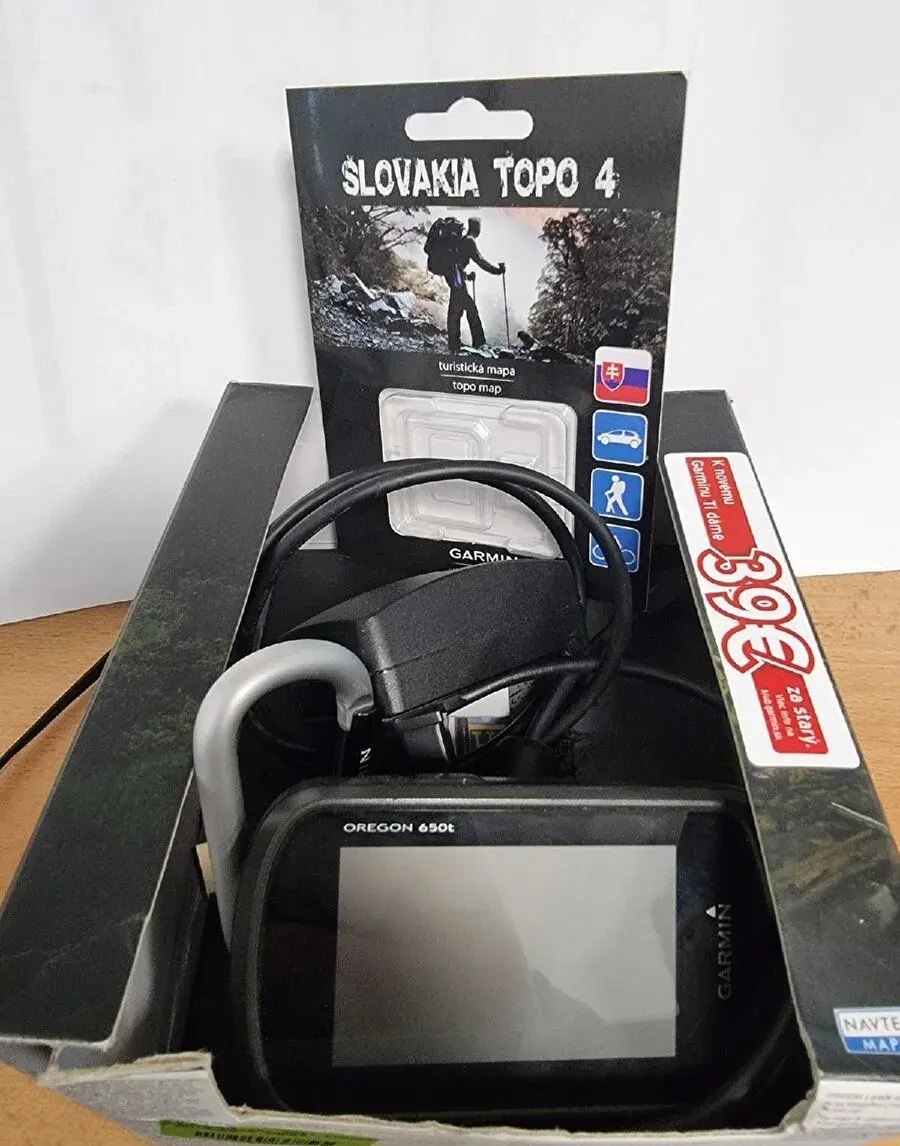 GPS, Garmin Oregon 650t