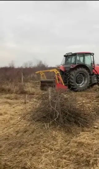 Čistenie pozemkov frézovanie,mulčovanie, lesna freza