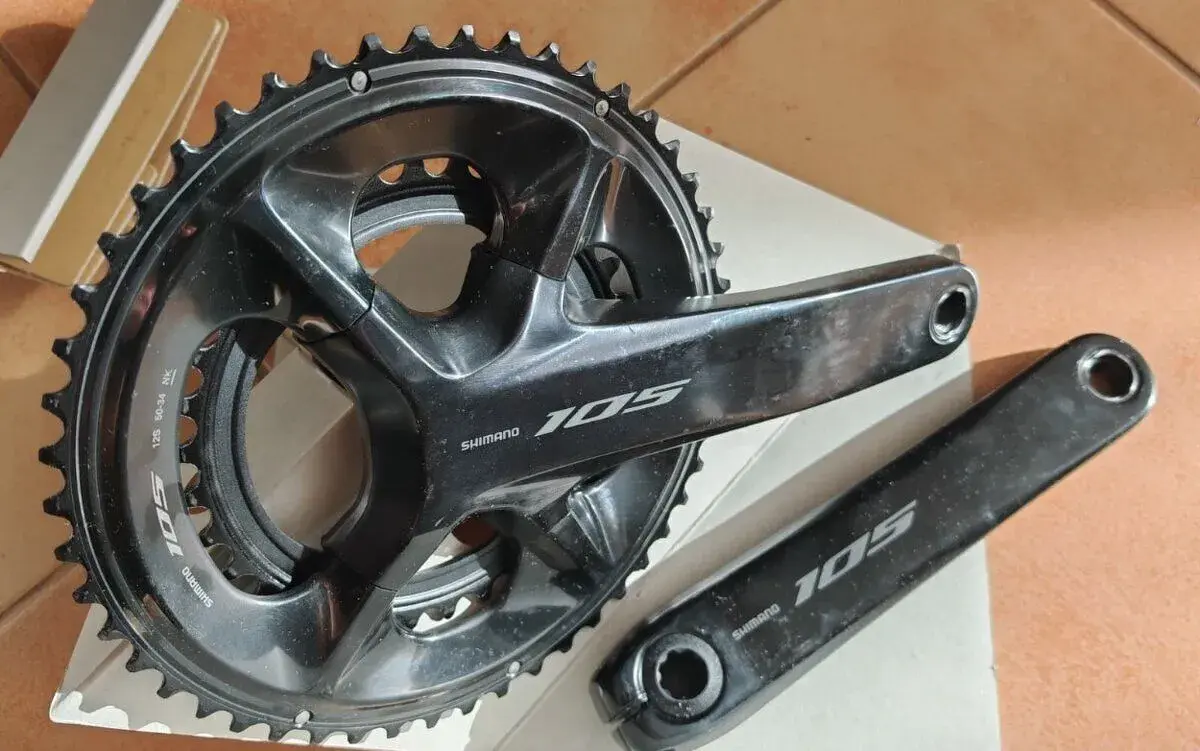 Shimano 105 FC-R7100 HTII kľuky, 2x12, 50/34T 175mm