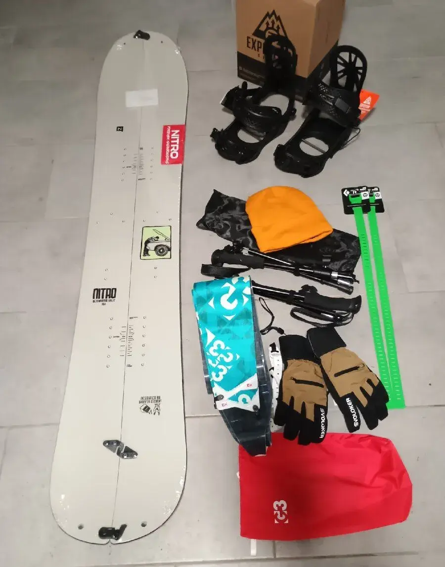Profesionálny splitboardový komplet Nitro Alternator
