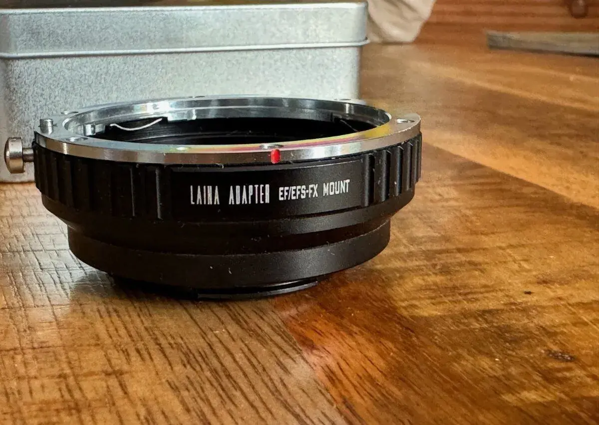 Laina Speed booster na Fujifilm-Canon EF-FX