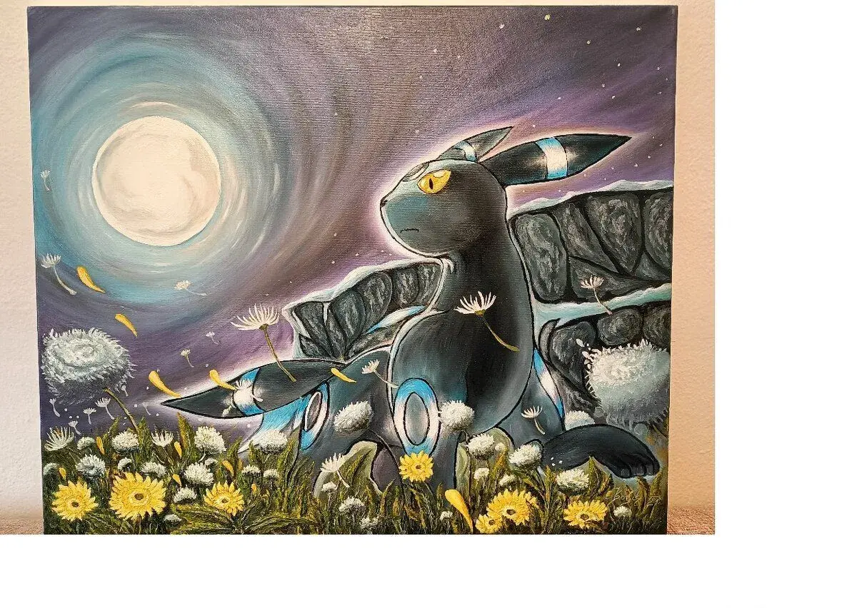 POKEMON obrazy - ručne maľované olejomaľba