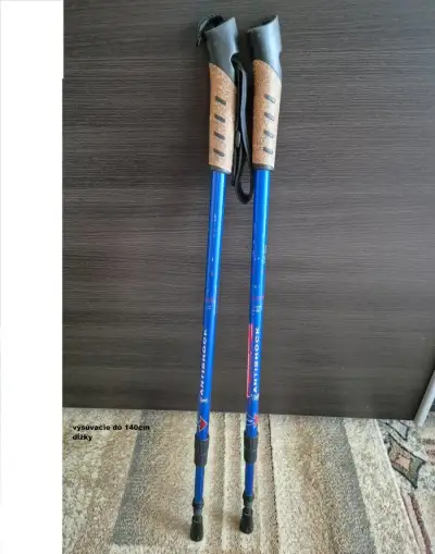 Nadstaviteľné turistické palice nordic walking