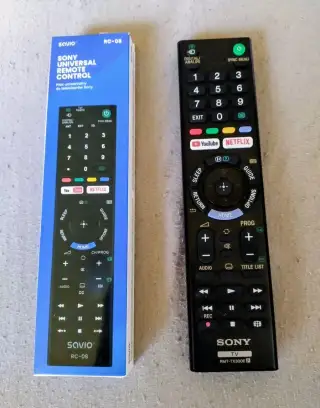 Dialkove ovladanie na tv sony