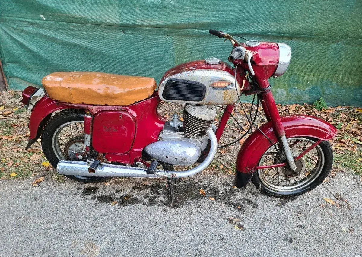 Jawa 250 panelka na prihlasenie