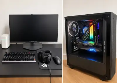 Herný PC set i7-12700K / RTX 3080 + Alienware 360 Hz