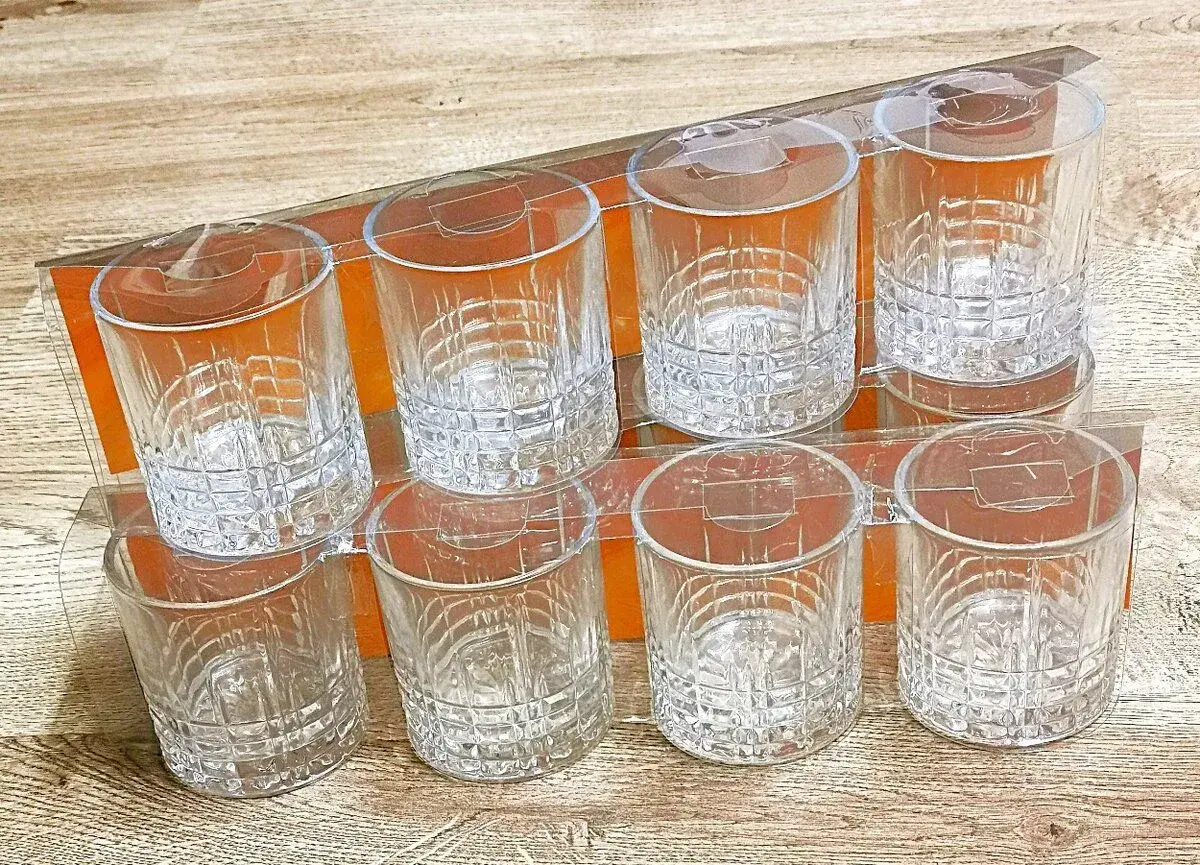 Sada pohárov na whisky a nápoje