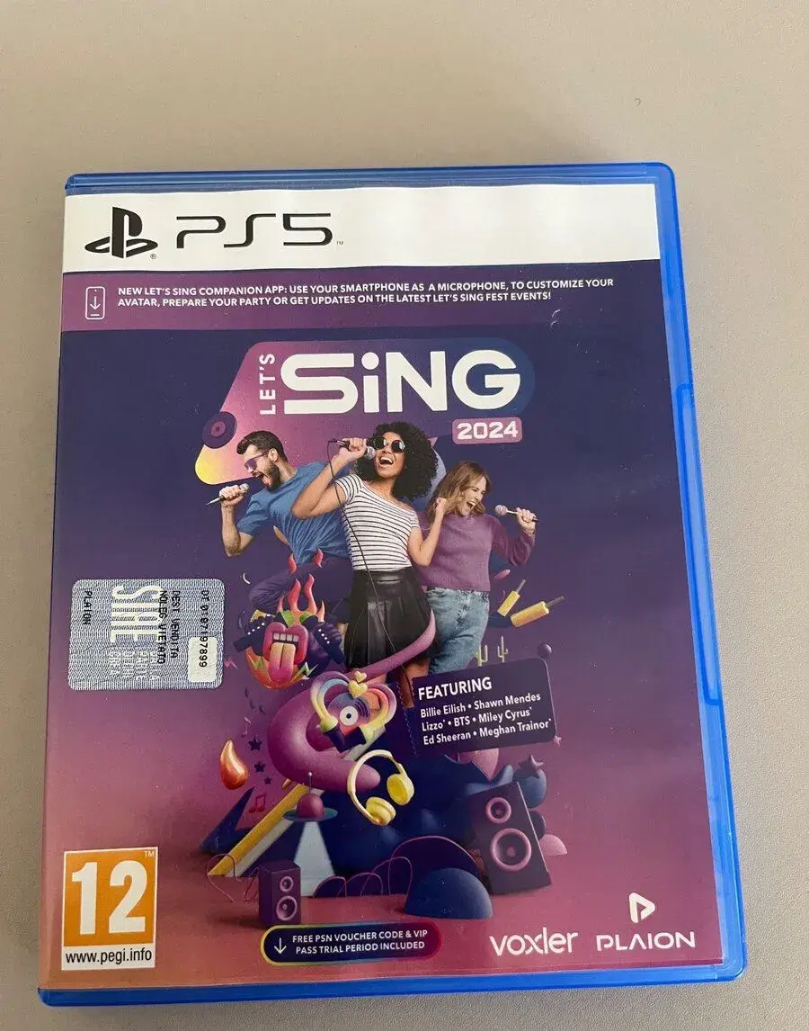 Hra na PS5 Let,s sing 2024