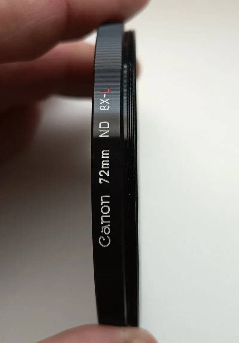 Canon filter ND 8X-L 72 mm