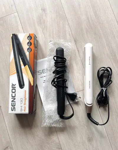 Žehlička na vlasy 2x, Remington & Sencor