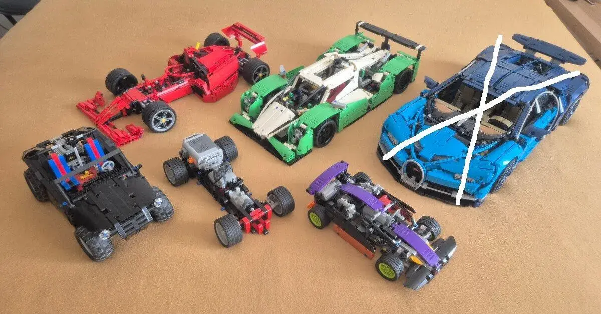Lego Technic zbierka