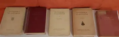 SLOVENSKÁ VLASTIVEDA vydania od 1943, všetkých 5 dielov