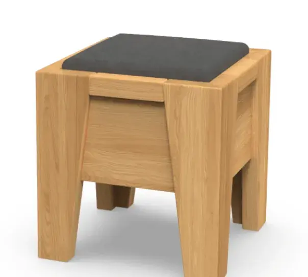 Kvalitnú bukovú stoličku/taburetku RÁCHEL