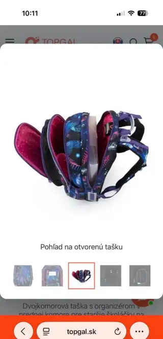Školská taška Topgal