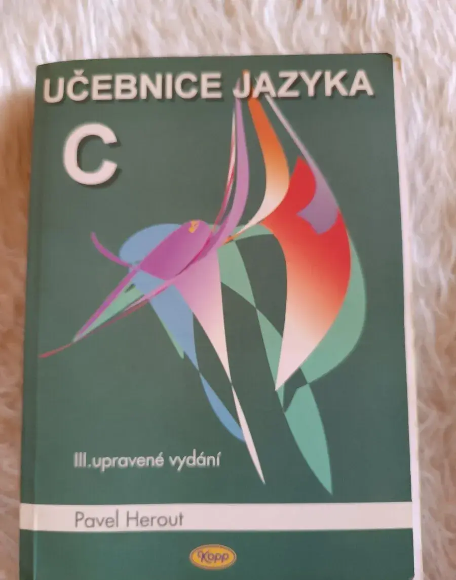 Použitá kniha "Učebnice jazyka C" od Pavla Herouta