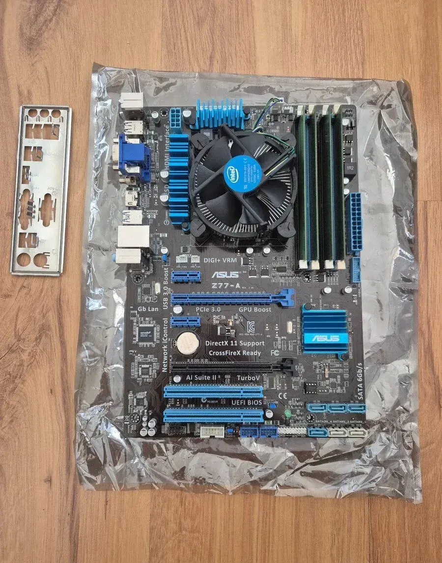 ASUS Z77-A, i7-3770K, 16GB RAM