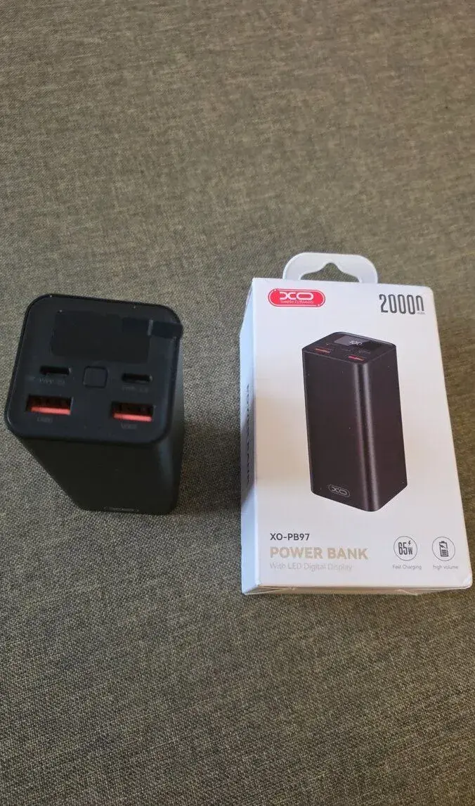XO PB97 Power Bank 20000 mAh 65W