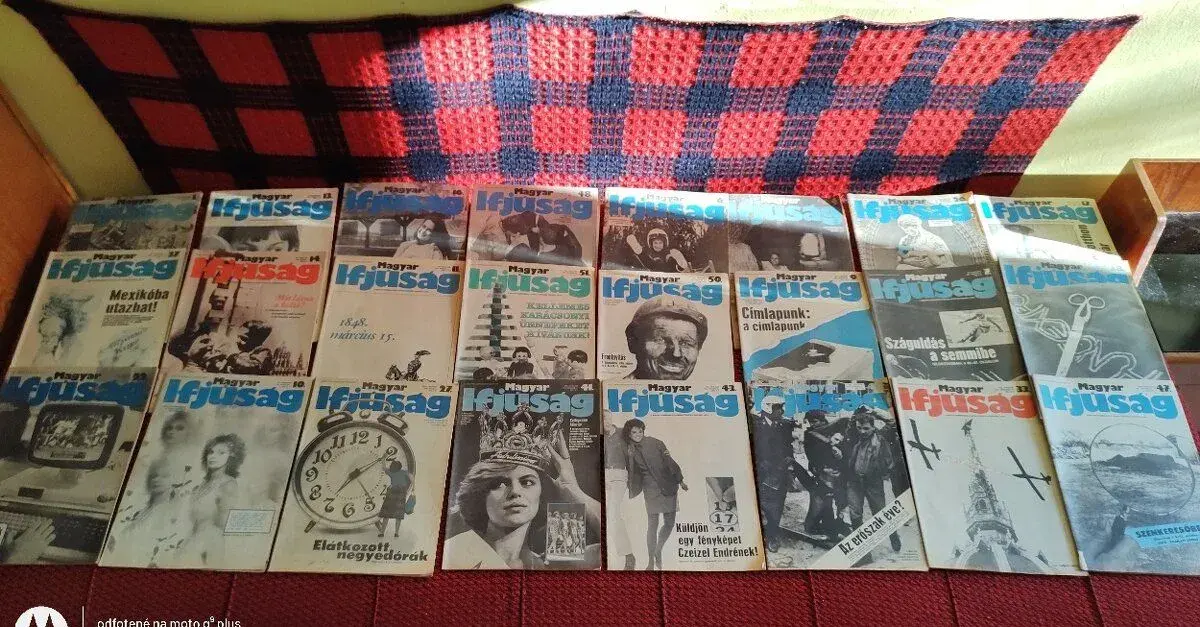 Časopisy Magyar Ifjúság 1980 - 1990, zachovalé