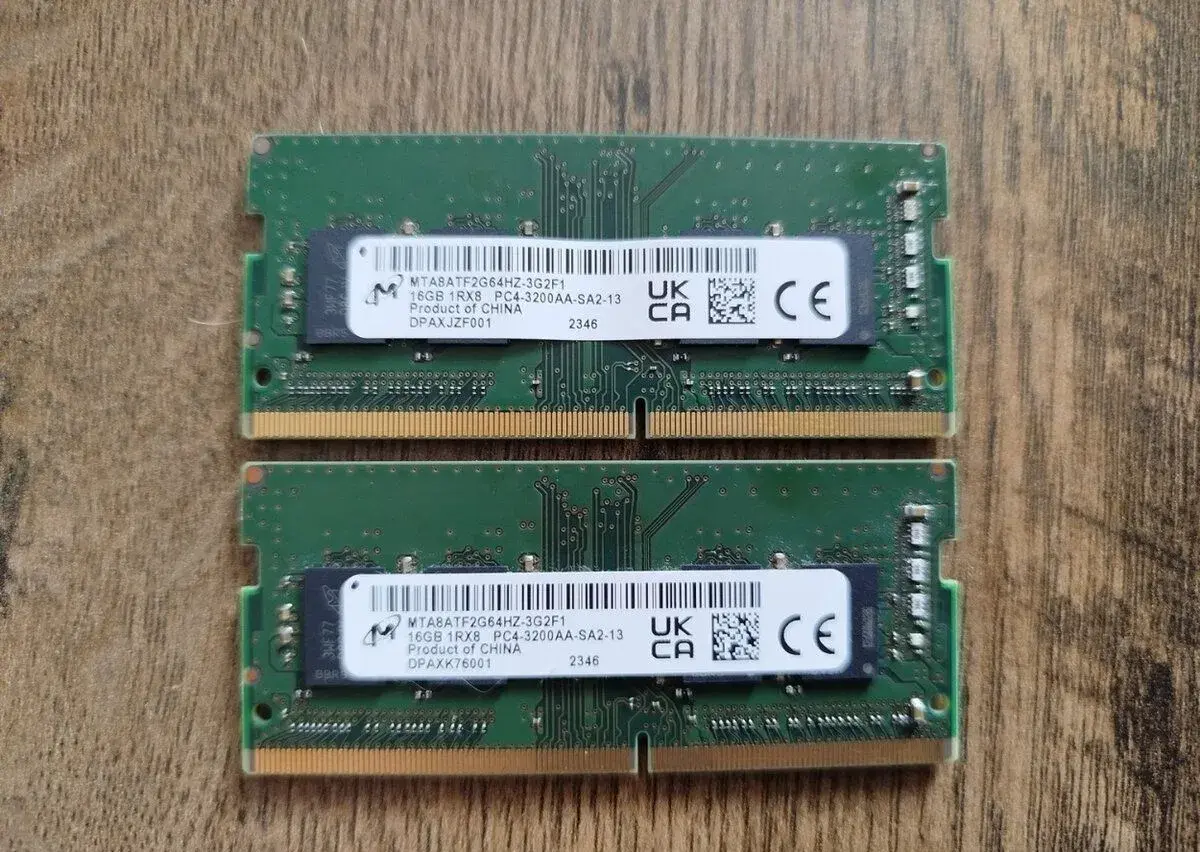 SODIMM DDR4 32GB /2x 16GB/ 3200MHz micron
