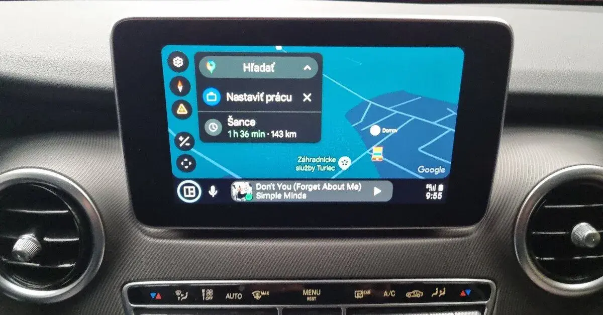 Auto android car play Mercedes