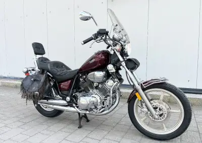 YAMAHA XV 750 VIRAGO….1992…PEKNÝ ZACHOVALÝ STAV
