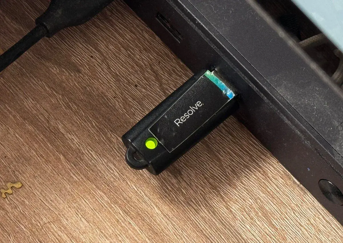Blackmagic Davinci Resolve Studio USB verzia