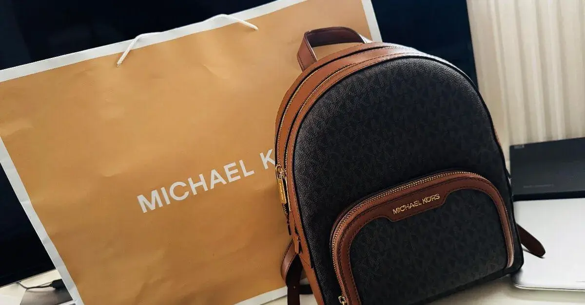 MICHAEL KORS JAYCEE MEDIUM RUKSAK BROWN