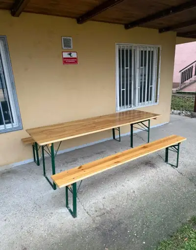 Set lavica a stôl