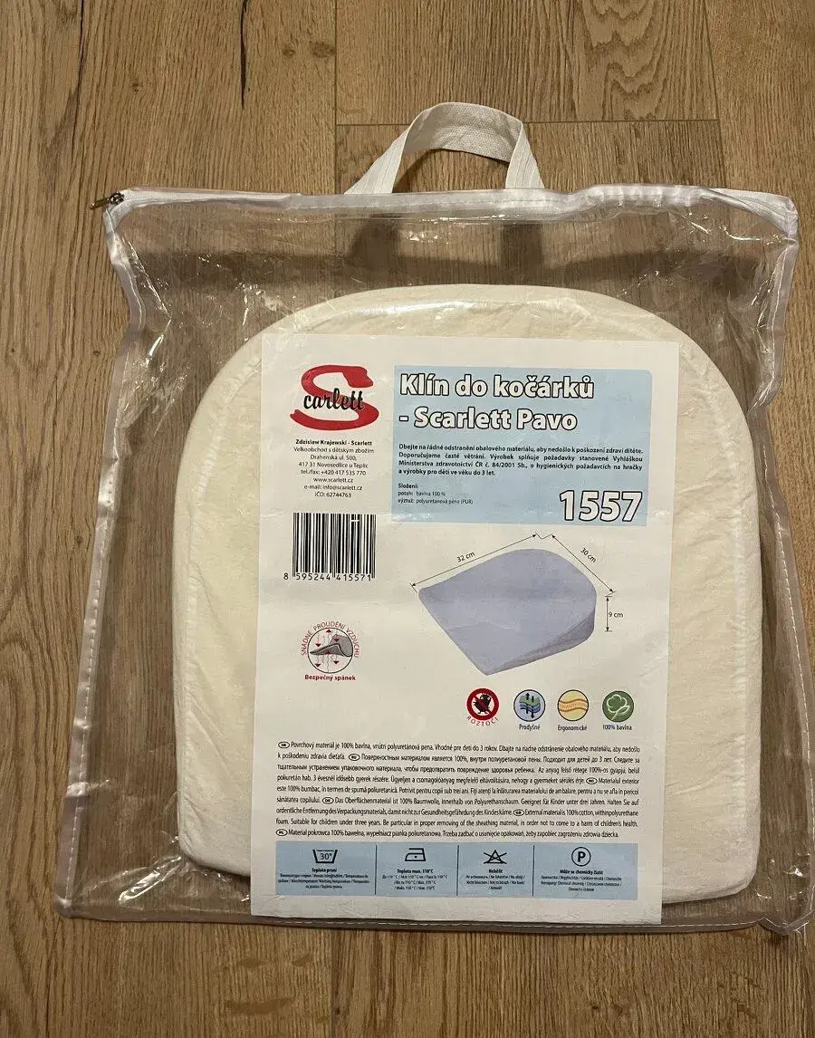 Polohovací klin do kočíka alebo postieľky