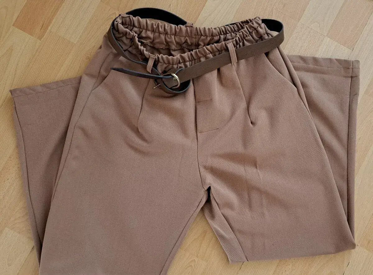 dámske voľné nohavice v camel farbe , uni, NOVÉ