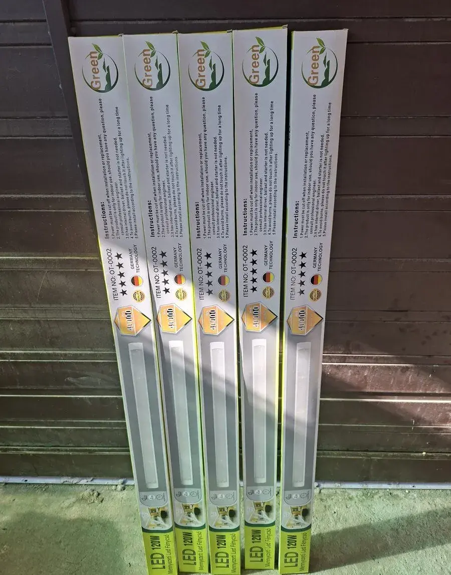 LED lampa 120cm 2xled pás 120w
