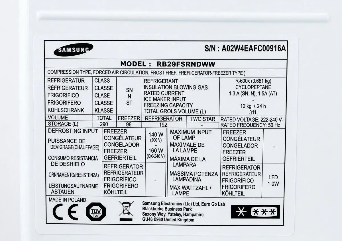 Kombinovana chladnicka s mraznickou Samsung Total no frost