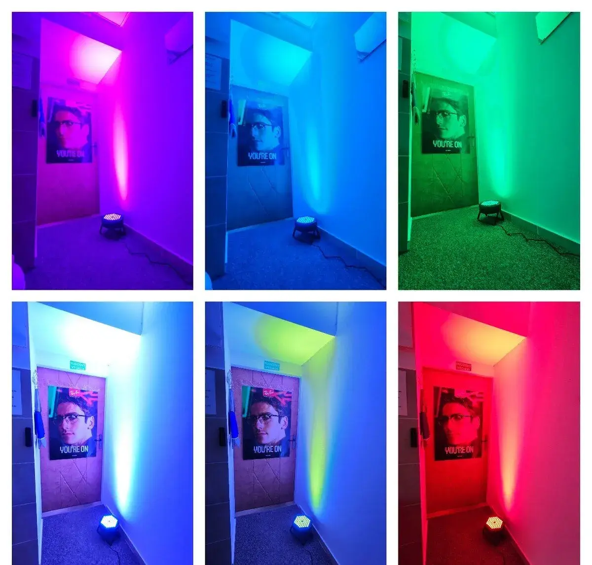 4ks led par Reflektory 180W