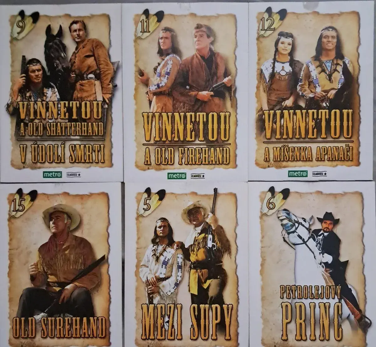 DVD VINNETOU (karton obal)