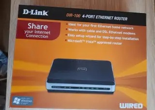 DIR-100 D-link 4xLAN Switch