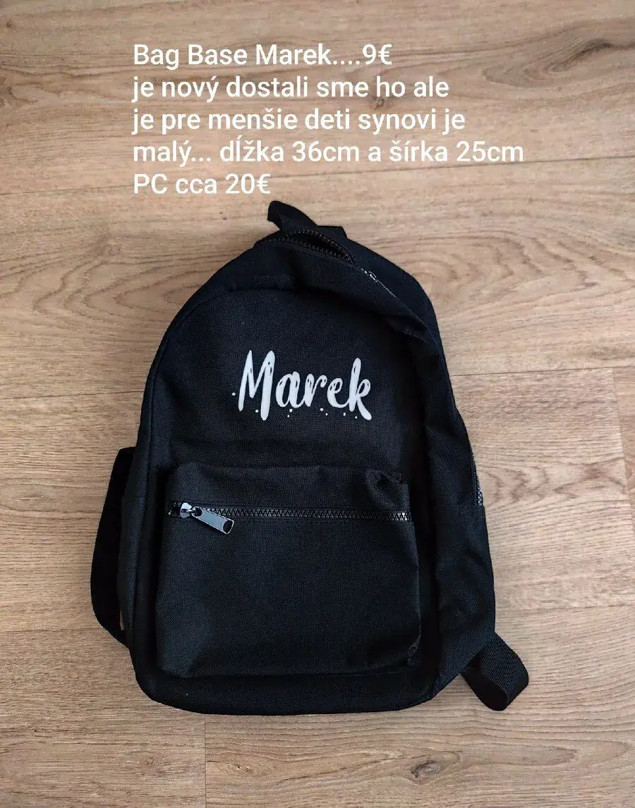 Ruksak s menom Marek