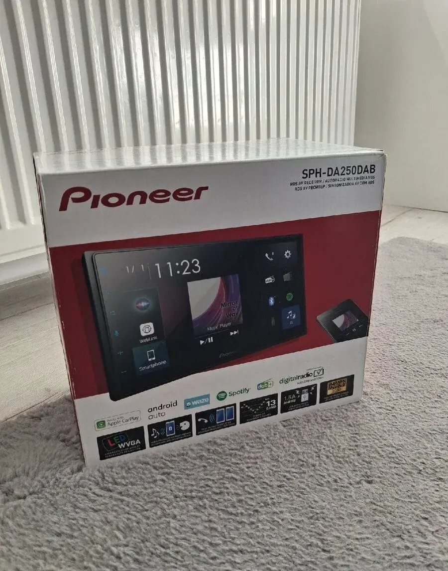 Pioneer SPH-DA250DAB – 2DIN autorádio + príslušenstvo