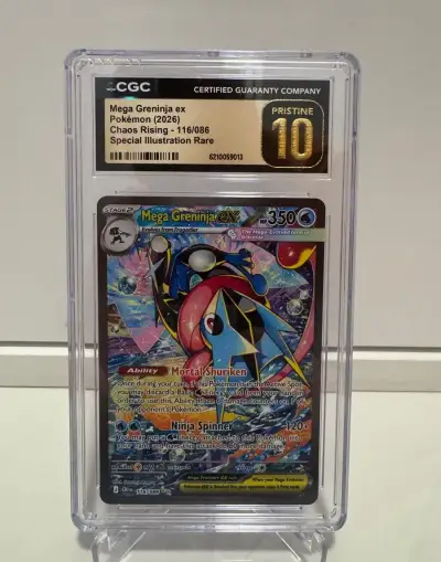 Pokemon Mega Greninja EX 116/086 SIR CGC 10 Pristine