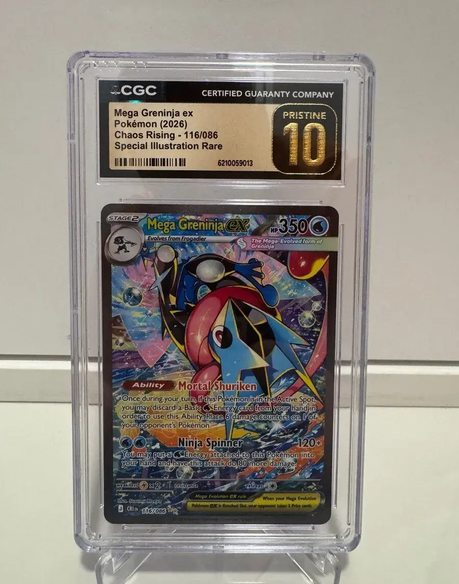 Pokemon Mega Greninja EX 116/086 SIR CGC 10 Pristine