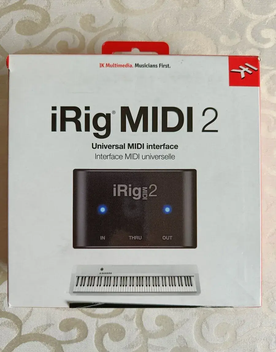 iRig MIDI 2 – univerzálne MIDI rozhranie pre iOS/Mac/PC
