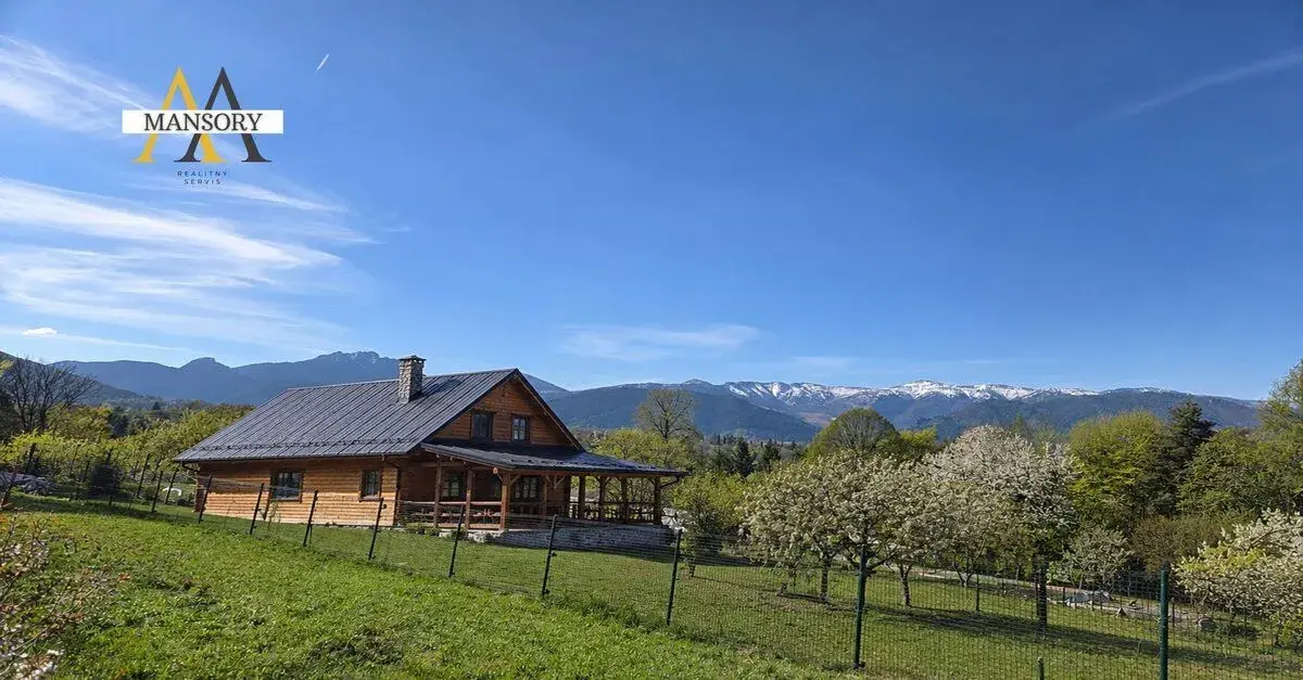 NA PREDAJ, Novostavba drevenice s výhľadom - Terchová