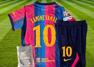 dres Lamine Yamal #10 FC Barcelona 26/27 Liga majstrov