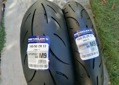 METZELER M9 RR Sportec 120/70zr17 + 190/50zr17
